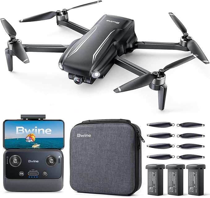 Bwine F7MINI SE GPS Drones with Camera for Adults 4K + Rechargeable Battery