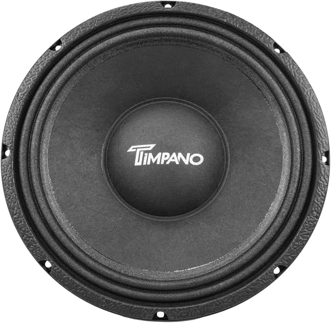 10 Inch 650W 8 Ohm Mid Bass Pro Car Audio Speaker by Timpano