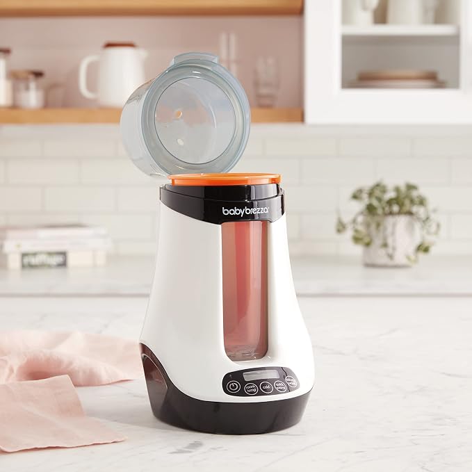 Baby Brezza Smart Bottle Warmer - Breastmilk Warmer/Defroster, Bluetooth Control (Pack of 2)