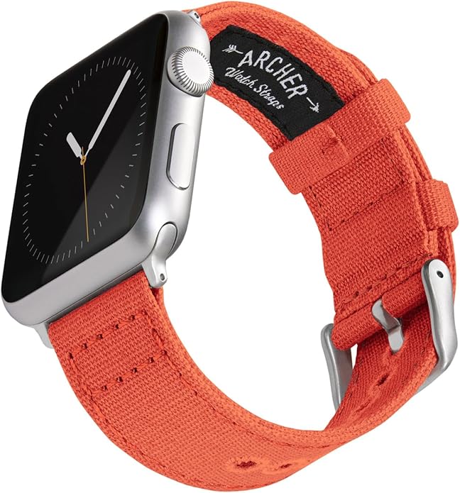 Archer Watch Straps - Canvas Straps for Apple Watch