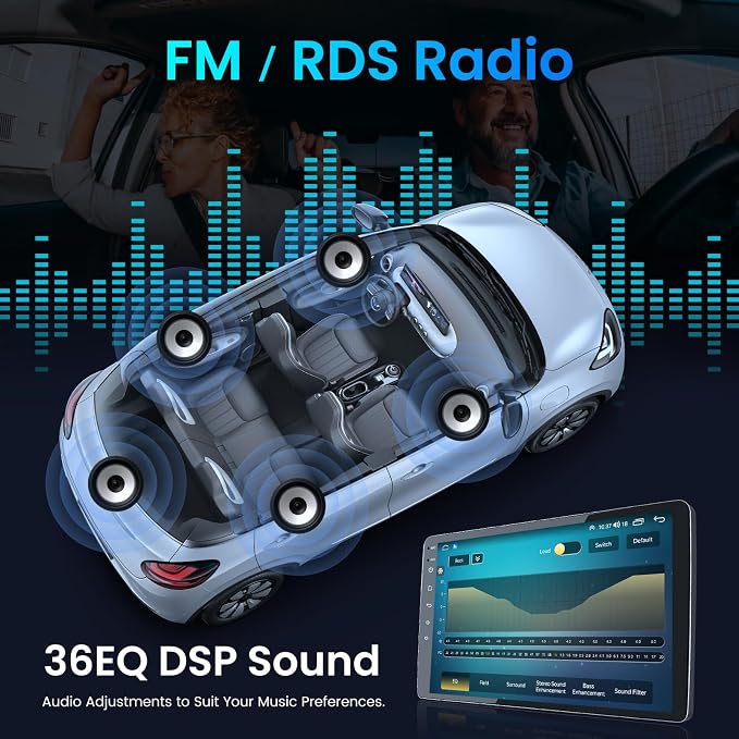 8Core 4G+32G ROM Upgrade Car Radio for Dodge RAM 1500 2500 3500 2009-2012: 10 Inch 1280 * 800 IPS Touchscreen Wireless CarPlay Android Auto 5G WiFi Bluetooth GPS 1080P Backup Camera FM DSP