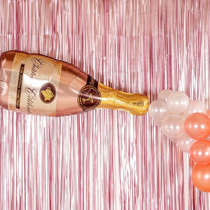 Restaurantware Balloon Arch Kit 86 Balloons, Strip, Rubber, Knot, Glue Dot Strip Balloon Decoration Set DIY Champagne Bottle Garland Assorted Colors for Party Decorations