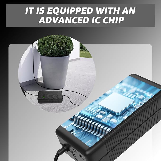 54.6V Charger for Jetson Haze,Lithium Battery Charger Compatible with Jetson Haze JHAZE-BLK JHAZE-BLK-OB JHAZE-CAN-BLK JHAZEBLK Electric Power Cord