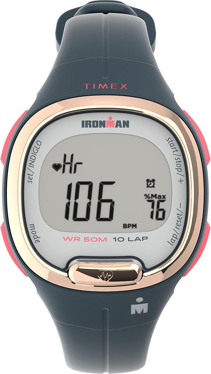Timex Ironman Triathlon Transit+ Watch with Activity Tracking & Heart Rate 33mm