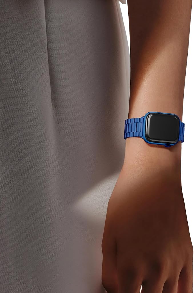 EPULY Metal Band Compatible with Apple Watch Bands for Men 49mm 46mm 45mm 44mm 42mm 41mm 40mm 38mm, Business Stainless Steel Strap for iWatch Bands Series 11 10 9 8 7 6 5 4 3 2 1, SE3 2 1, Ultra3 2 1