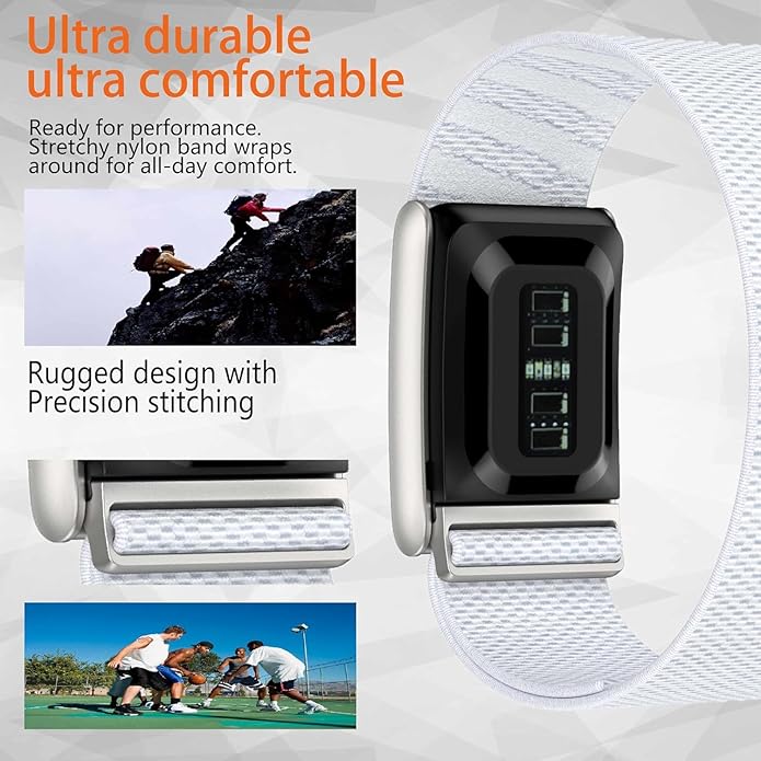 DADO Nylon Soft Band Compatible with WHOOP 5.0, One, Peak, and Life | Adjustable, Durable & Secure Fit Strap | NOT for Gen 4