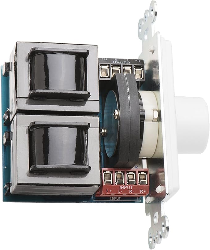 OSD Audio 300W Sleek, Modern, Minimalist Design in Wall Volume Control, Rotary Knob Bone Impedance Matching SLK300