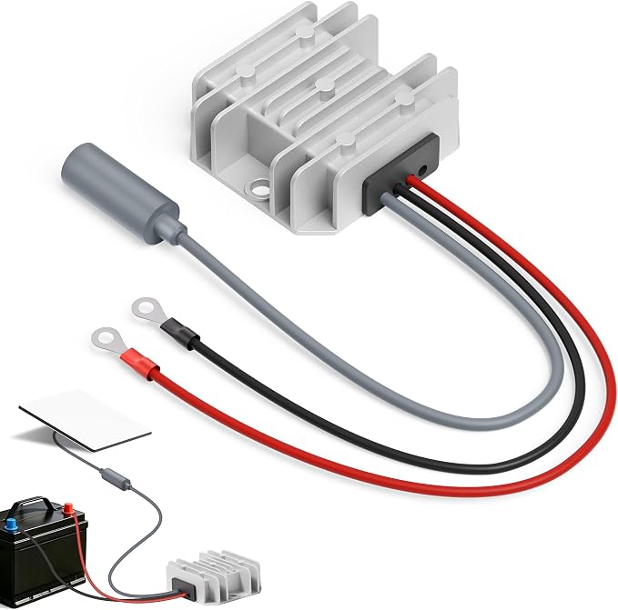 Starlink Mini 12V Adapter,12V/24V to 30V 3.5A DC Step Up Converter Starlink Mini Power Supply Adapter with Battery O-Ring Cable,Waterproof DC Port,9-28V Input,No Voltage Drop for Truck RV Accessorie