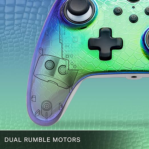 PowerA Advantage Wired Controller for Xbox Series X|S - Raptor Chrome, gamepad, wired video game controller, gaming controller, USB-C, Works with Xbox One, Officially Licensed