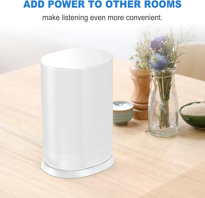 Charging Base Replacement Charger for Sonos Move Gen 2nd and 1st with 45W Adapter(White)