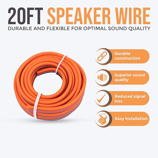 Elite Audio 0 Gauge Amplifier Wiring Kit, 3600W CCA Amp Install Kit – EA-PRMK0