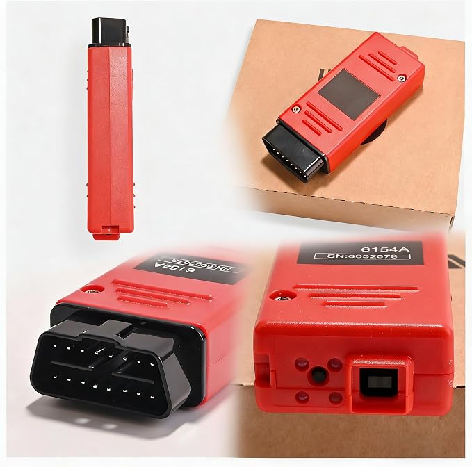 6154A OBD2 Scanner with CAN FD & DoIP, Professional Diagnostic Scanner for VWAudiSkodaSeat, Compatible with Models from 1995-2025