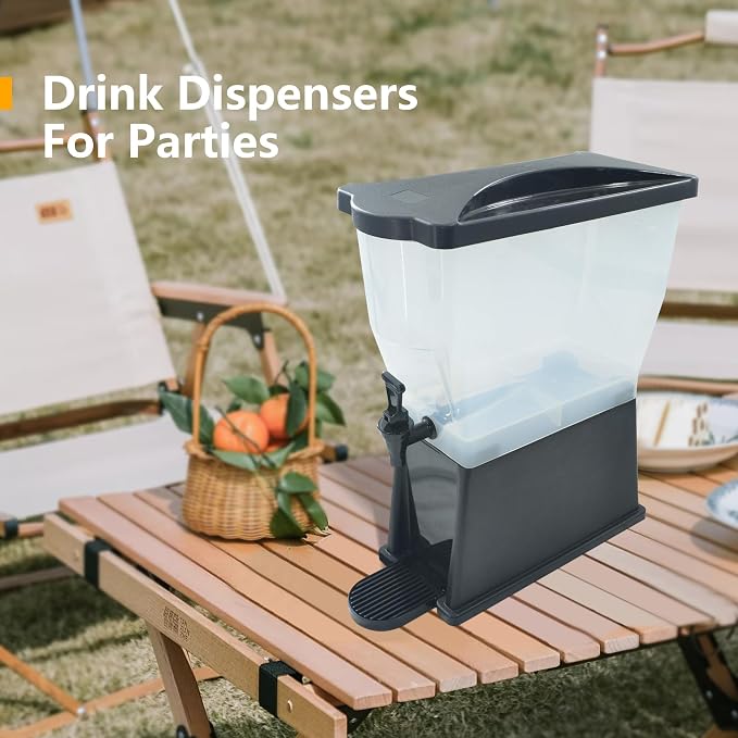 Cliva 3 Gallon Drink Dispensers,Beverage Dispenser For Home And Kitchen,Drink Dispensers For Parties,Juice Dispensers