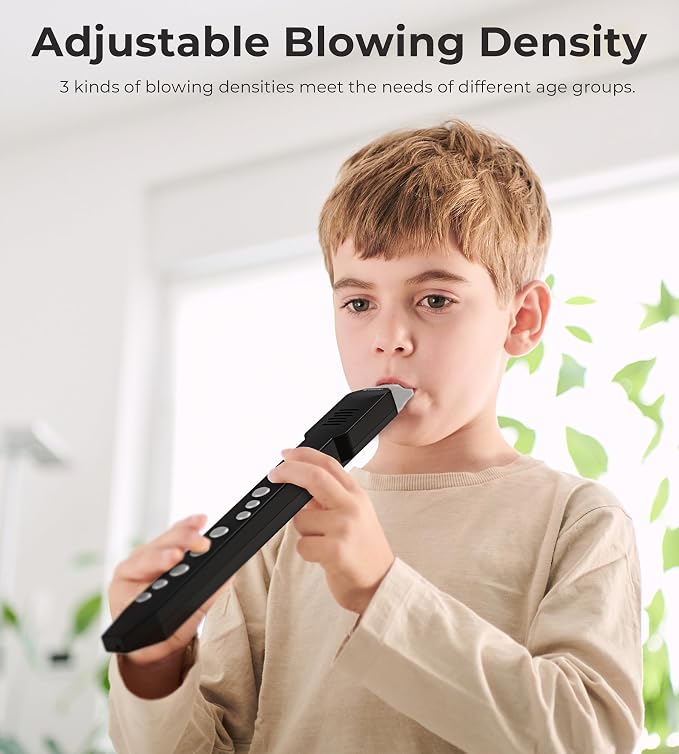 Vangoa EWI-100 Portable Mini Digital Electronic Wind Instrument Synthesizer Rechargeable with Removable Mouthpiece for Kids Adults Beginners