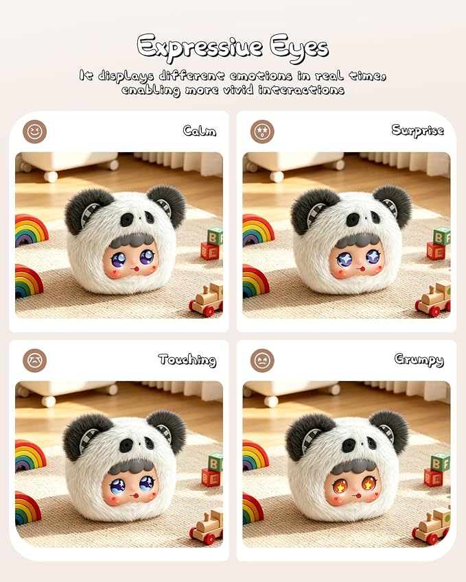 AI Smart Stuffed Animals Kids Toys with ChatGPT, Multilingual Companions, Interactive Games, Memory Training, Smart Interactive Experience, Parental Control App, AI Toys Gift for Girls & Boys