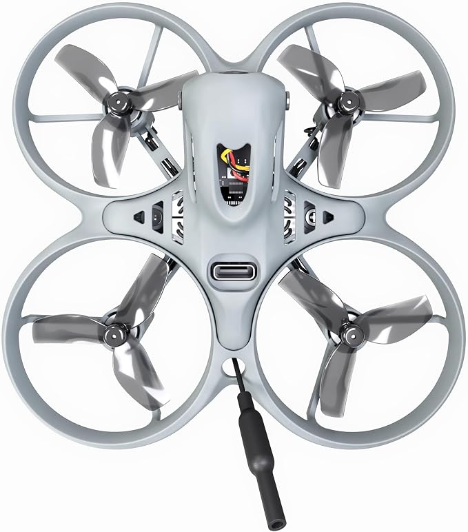 Tinyhawk Lite FPV Drone with Camera RTF Kit With FPV Goggles and Remote Control for Beginners Ready To Fly Set with ERLS RunCam Nano 3 VTX 25mW 100mW 400mW Super Light 37g 75mm 750mAh