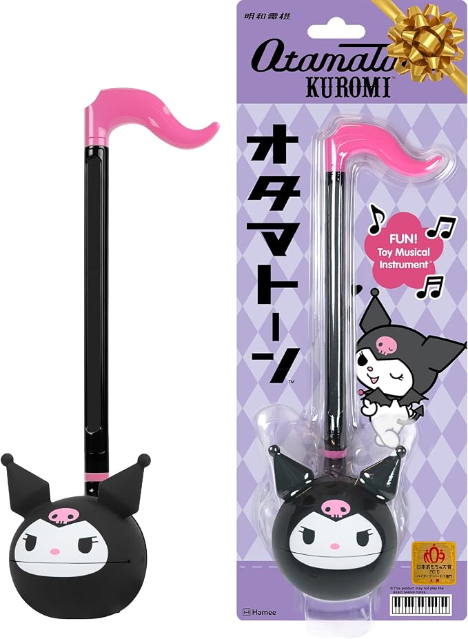 Otamatone Sanrio Kuromi Electronic Portable Music Instrument / Synthesizer Toy from Japan by Maywa Denki (Officially Licensed Hello Kitty and Friends) [English Instructions]