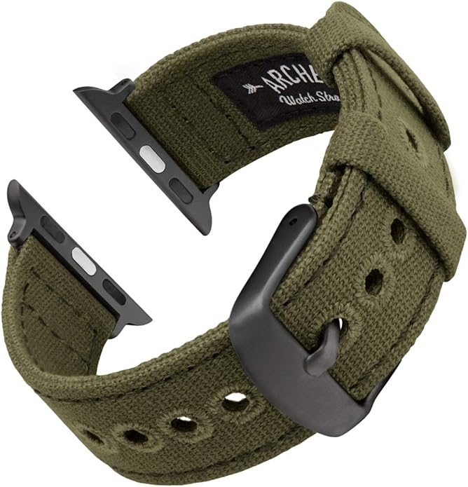Archer Watch Straps - Canvas Straps for Apple Watch