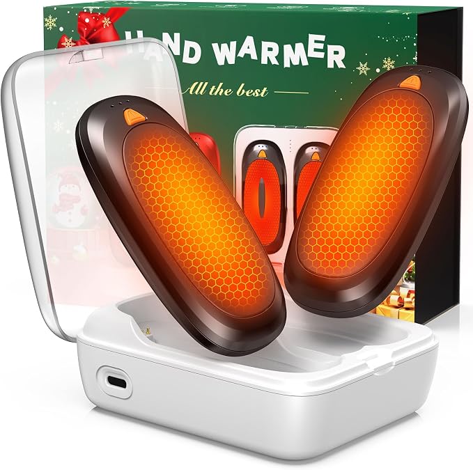 3-in-1 Electric Hand Warmers Rechargeable 2 Pack