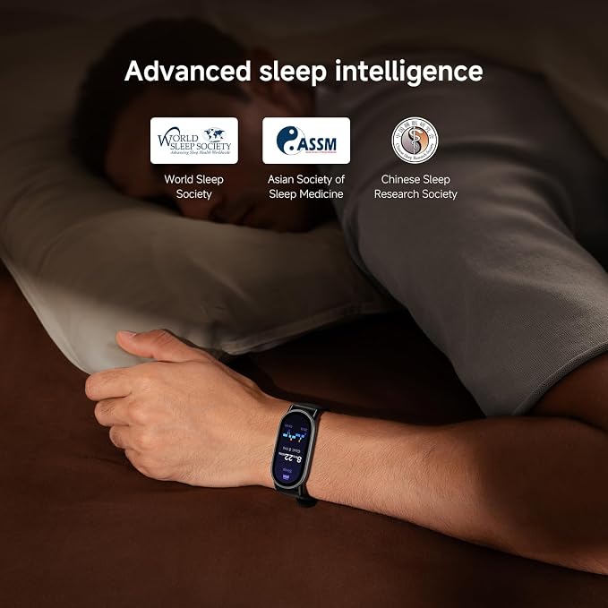 XIAOMI Mi Smart Band 10 (2025) Global Version - 1.72" AMOLED Display | 21 Days Battery Life | Touchscreen, Multi-Sport Tracker, Activity Tracker, Heart Rate Monitor | BT5.4 - (Mystic Rose)