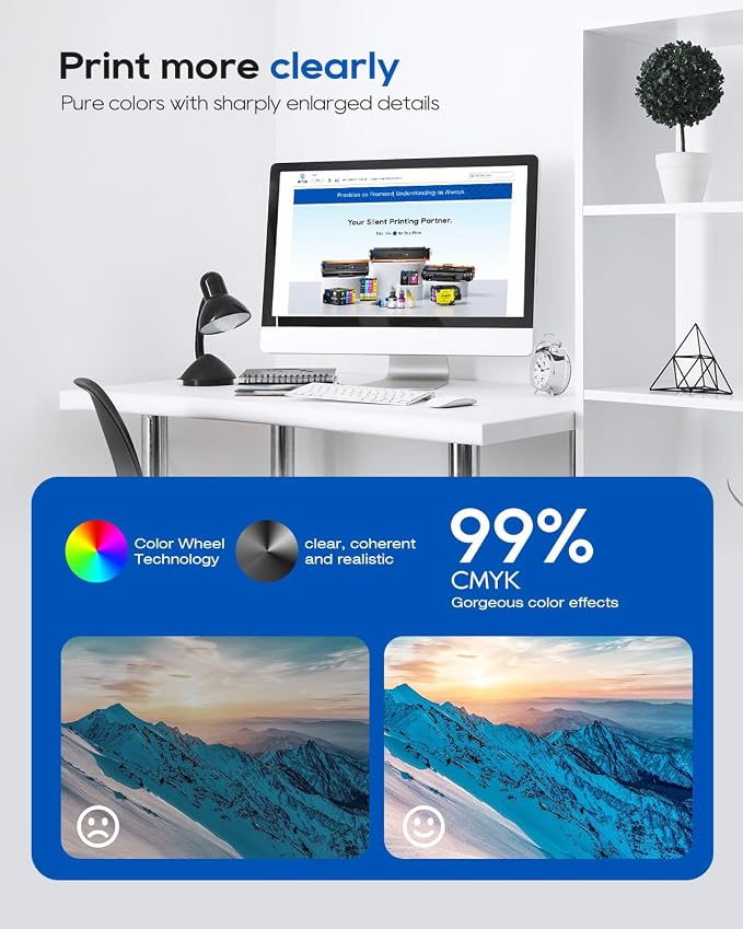 Skydo 910XL Ink Cartridges Combo Pack 910 Ink 8015e 8025e Compatible for 910XL Ink Cartridges for HP Printers for OfficeJet 8015e 8022e 8010 8015 OfficeJet Pro 8020 8025 8028e 8035e Printers (4 Pack)
