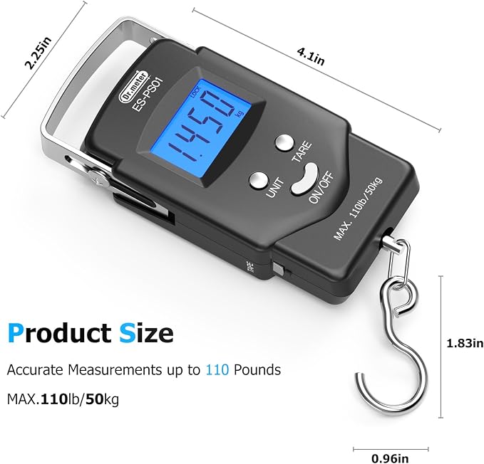 Dr.meter PS01 Fishing Scale+PS02 Luggage Scale