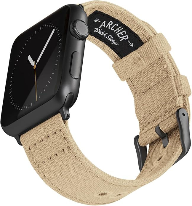 Archer Watch Straps - Canvas Straps for Apple Watch