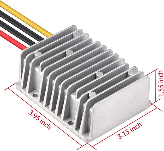 DC 36V 48V Step Down to 24V 20A 480W Converter Voltage Reducer, Waterproof DC/DC Buck Transformer Power Supply