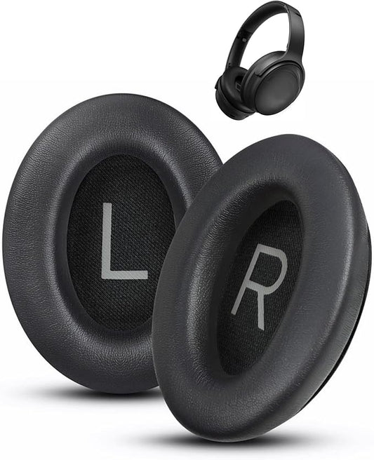 Replacement Earpads Compatible with Bose QuietComfort 45 Earpads (QC45) Headphones, Softer Protein Leather Ear Cushions, Noise Canceling Ear Pads with with High Density Memory Foam, Thicker