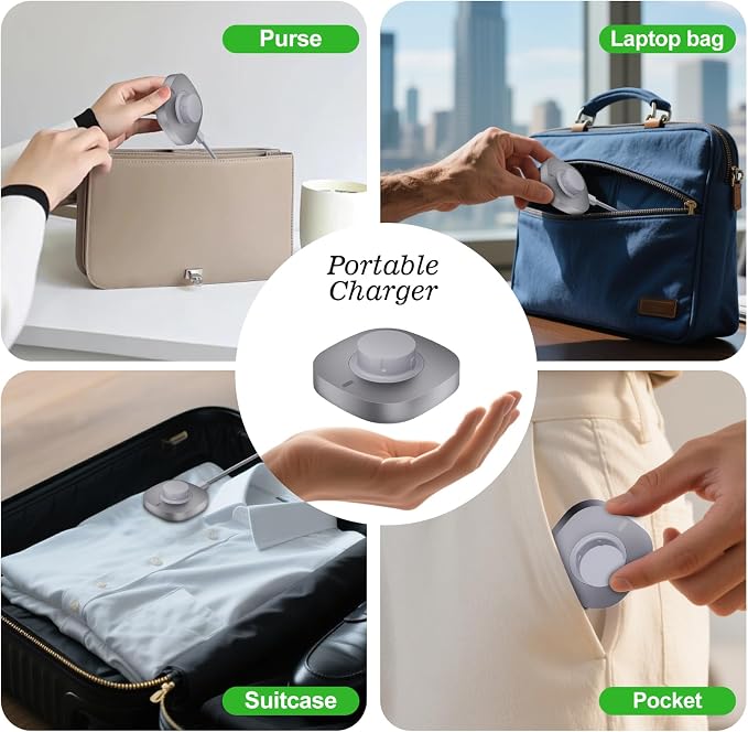 Compatible with Aura-Ring Gen 4 Charger Size 4, Safe & Fast Charging Dock | Replacement Portable Quick Charger with USB-C Cable, Bedside Charging Accessories for Traveling, Sleeping or Daily Life