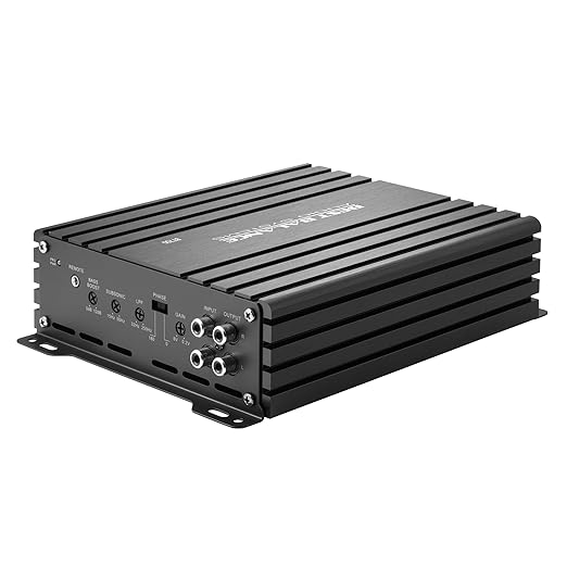 Mono Amplifier,700W RMS Continuous Power,Digital Class D Amp,1 Ohm Stable,Specifically Designed for High-Power Subwoofers
