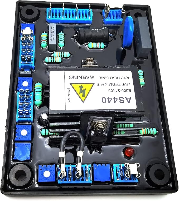 DEVMO AVR AS440 Automatic Voltage Regulator Control Moudle Part Compatible with Stamford Generator Genset