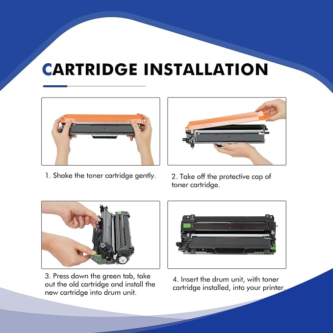 TN227BK TN-227BK TN227 Black MFC-L3770CDW Toner Cartridge Replacement for Brother TN227 TN227BK TN-223BK TN223BK for MFC-L3770CDW HL-L3290CDW HL-L3230CDW MFC-L3750CDW L3710CW L3210CW Printer (2 Pack)