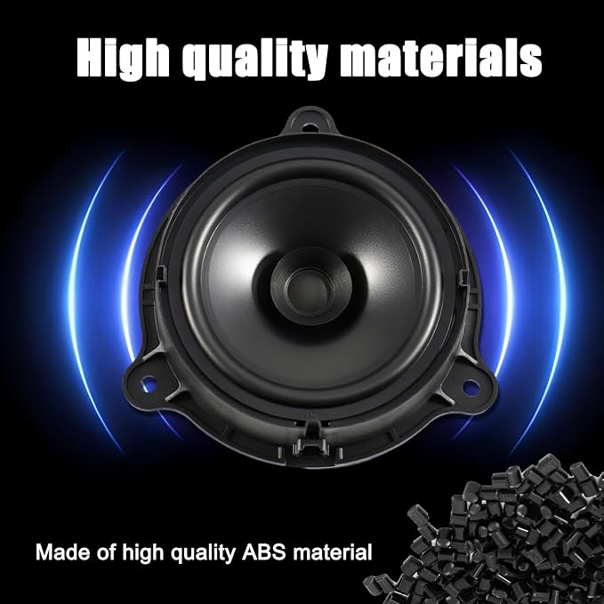 GearUp 2PCS Door Speaker Compatible with Nissan Altima Pathfinder sentra Maxima Murano 2008 to 2022 2023 2024 2025(6.5Inch)