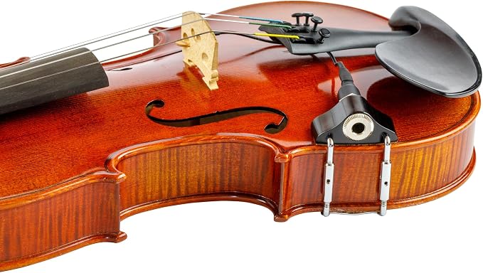 KNA VV-3 Portable Piezo Pickup for Violin and Viola – Lightweight Bridge-Mounted Sensor, Natural Acoustic Sound, Easy Installation, 1/4" Output Jack, No Instrument Modification, Handcrafted in Europe