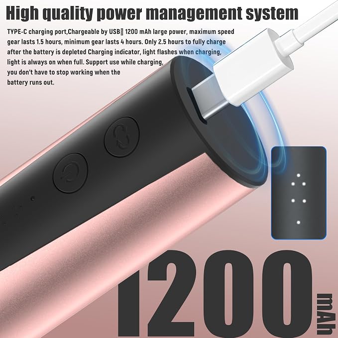 Rechargeable Electric Foot Callus Remover, Pedicure Tools for Feet, Electric Foot File, Heel Scraper for Cracked Heels, Calloused Feet Remover Tool (Pink)