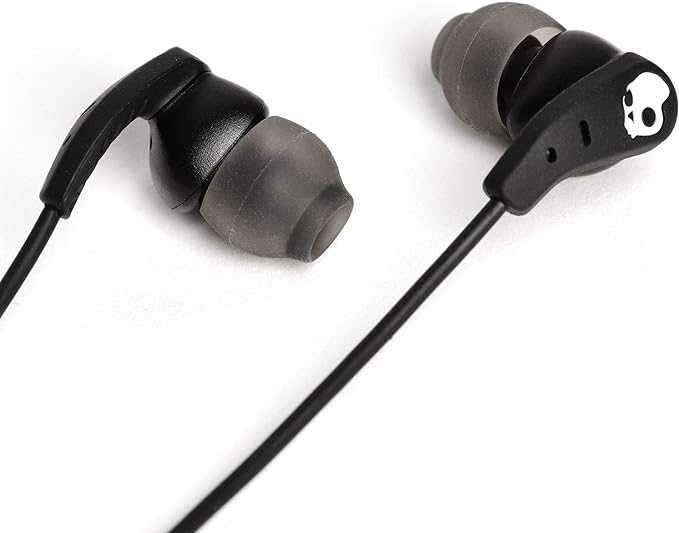 Skullcandy Set USB-C Wired Earbuds with Noise Isolating Fit,in-Line Microphone Call and Track Control for iPhone Android,Ear Gel Sizes Included for Custom Fit - True Black,(Pack of 6)