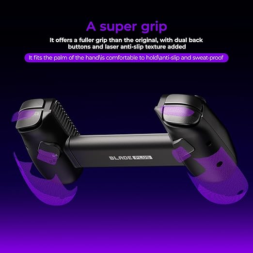 leadjoy Blead Plus Wireless Gaming Controller Hall Trigger/Joysticks Bluetooth Wireless Gamepad with Two DIY Back Keys for Switch/Switch 2/Android/iOS/PC