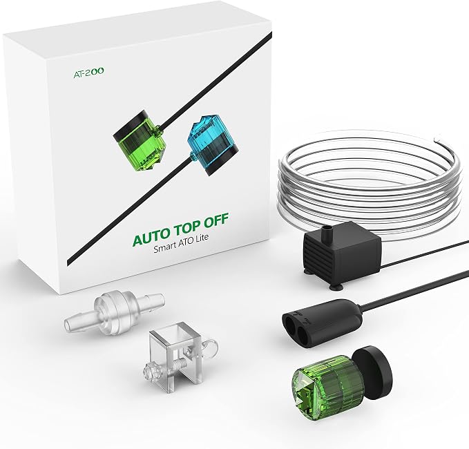 Auto Top Off for Saltwater Aquarium Water ATO System for Both Reef and Fresh Tank - Green