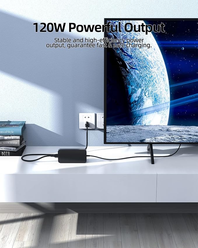 19.5V Power Cord Fit for Sony X800H XBR-43X800H XBR-49X800H XBR-49X800G XBR43X800H XBR49X800H XBR49X800G X800H 43" 49" TV AC Charger Adapter Supply