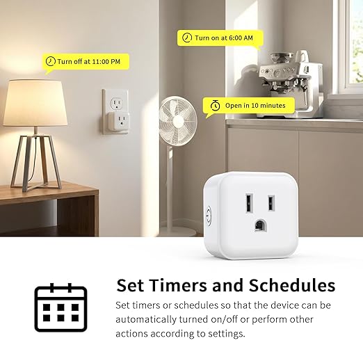 Minoston Smart Plug, Mini Plug-in Z-Wave 800 Series Socket with Built-in Repeater/RangeExtender, Z-Wave Hub Required, Compatible with SmartThings, Wink, Alexa, Google Assistant,FCC Listed, MP21Z