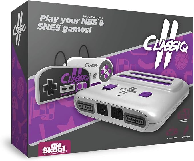 Old Skool CLASSIQ 2 AV Version - Gray/Purple
