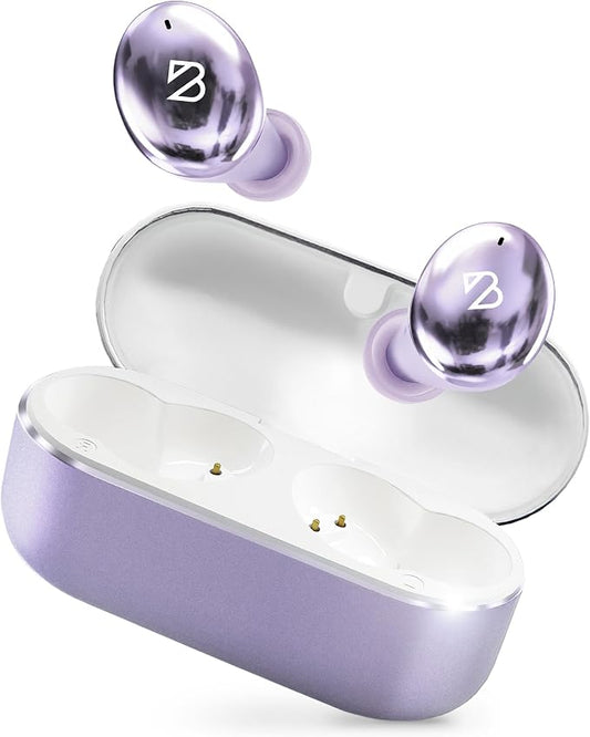 Back Bay Audio Wireless Earbuds for Small Ears, Award-Winning Sound w/Bass Mode, Durable Sweatproof Bluetooth Earbuds, Comfortable for All Ears