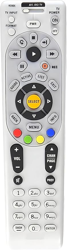 Buck AT&T DirecTV RC66RX IR/RF Universal Programmable Remote Control – DirecTV Remote Control Replacement for R16, R22, H21, H22, H23, H24, HR21, HR22, HR23, HR24, HR34, and C31 Receiver