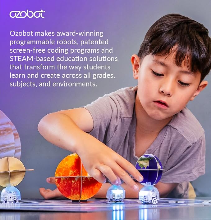 Ozobot Evo 18 Bot Classroom Kit | Ages 5-11 | STEM Coding for Schools