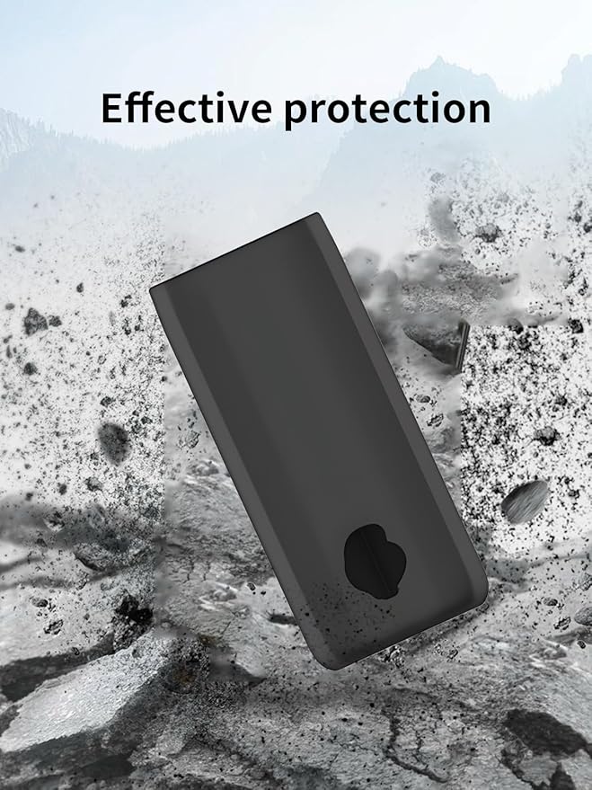 Case for Skullcandy Method 360 ANC True Wireless Earbuds,Soft Protective,BOVUGAC Silicone Case Cover with Keychain & Cleaning Kit & Lanyard for Method 360 ANC-Black