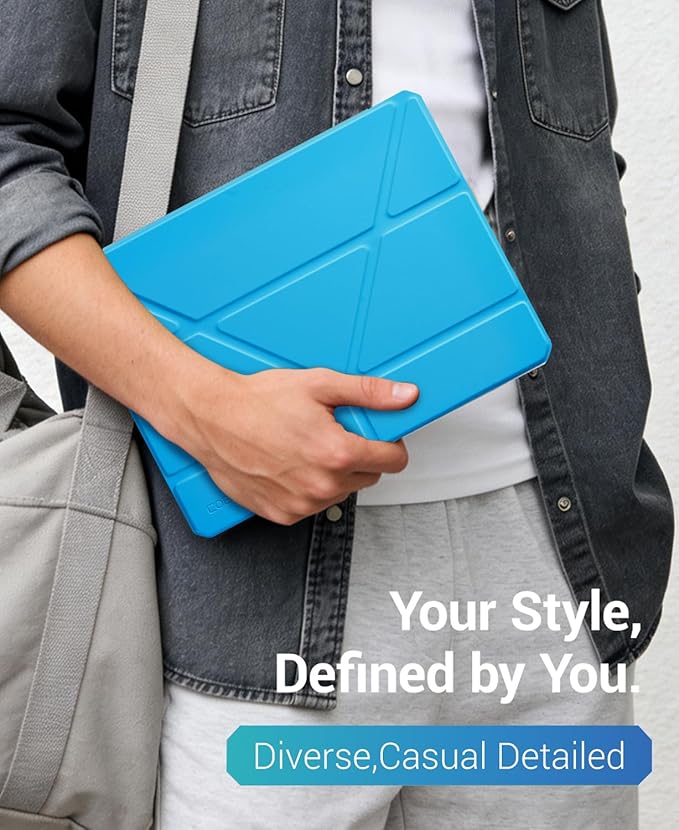 CoBak Case for iPad (A16) 11th Generation 11 Inch 2025, iPad 10th Generation Case 10.9 Inch 2022 - Protective Cover with Multi-Angle Includes Portrait Stand, Pencil Holder and Auto Wake/Sleep