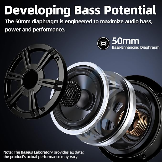 6.5" 800W Marine Speakers, IP66 Waterproof Boat Stereo Speakers with LED Lights, 2-Way Coaxial Audio, Y35 Woofer, for Marine/ATV/Motorcycle/Golf Cart/Motorhome/Powersports/Patio/Poolside/Deck/Home