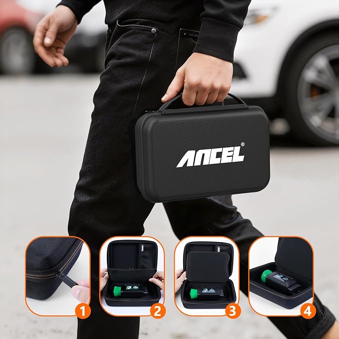 ANCEL Protective Case Storage Bag for HD100, HD110, HD120, HD200, HD210 Heavy Duty Truck Scanners(Only The Case)