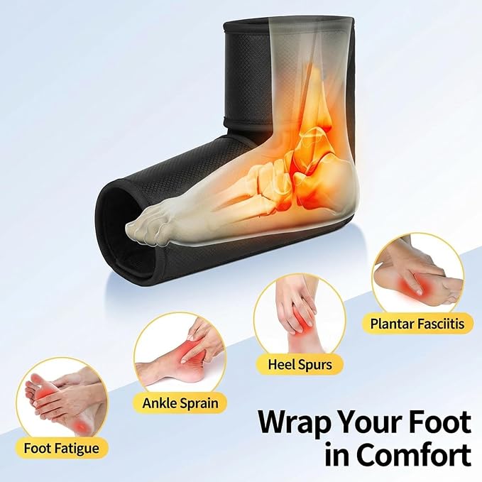 Heated Cordless Foot Massager for Plantar Pain Relief & Swelling for Ankle, Feet and Blood Circulation, Perfect Gifts for Men Women, Dad Mom (Birthday, Holiday)